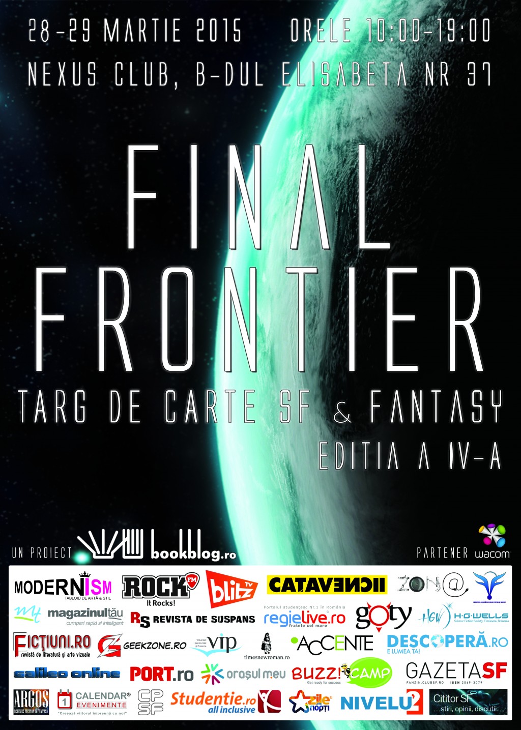 Profetia Final Frontier se implineste: a patra editie a singurului targ de carte SF & Fantasy