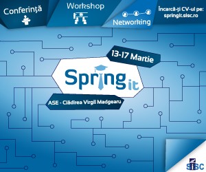 A VI-a editie SpringIT - 13-17 martie 2017