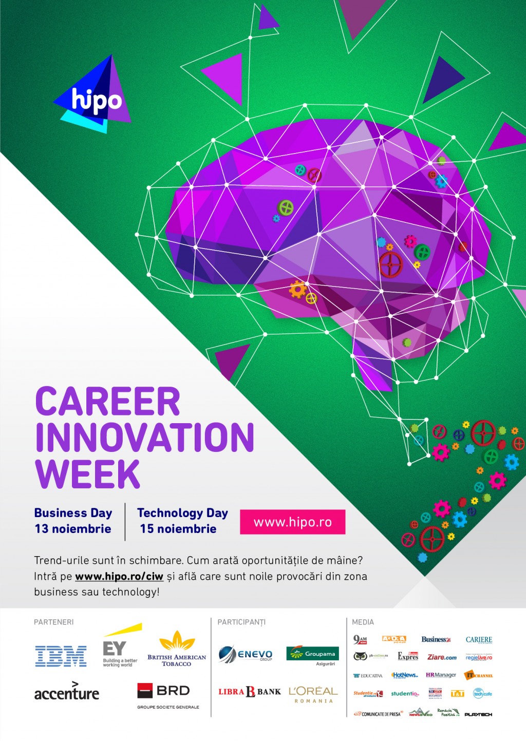 Au inceput inscrierile la Career Innovation Week 2014.