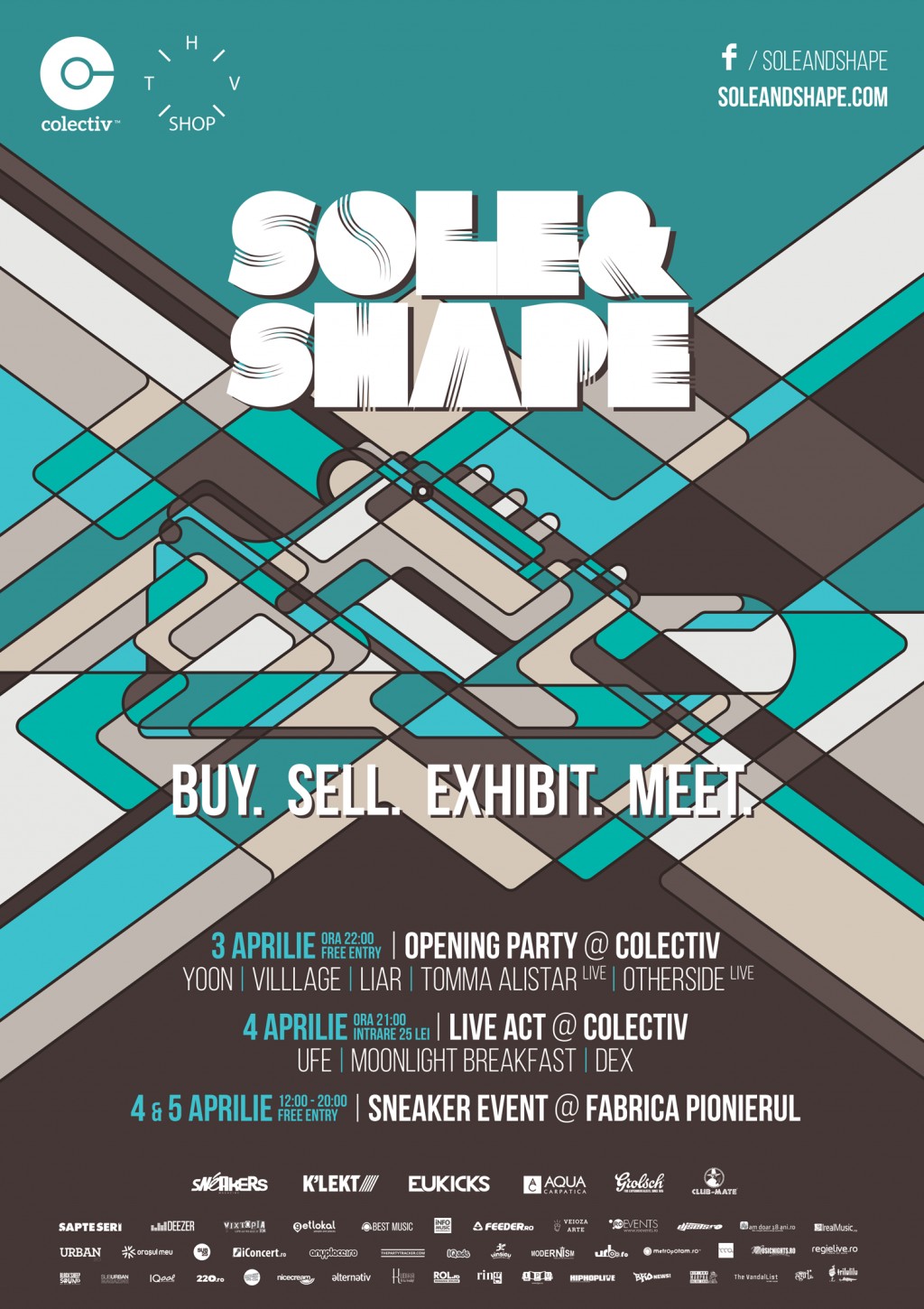 SOLE & SHAPE - singurul sneaker event din sud-estul Europei și din România - revine!