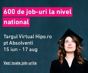 600 de joburi pentru tineri la Targul Virtual Hipo.ro pentru Absolventi 2015