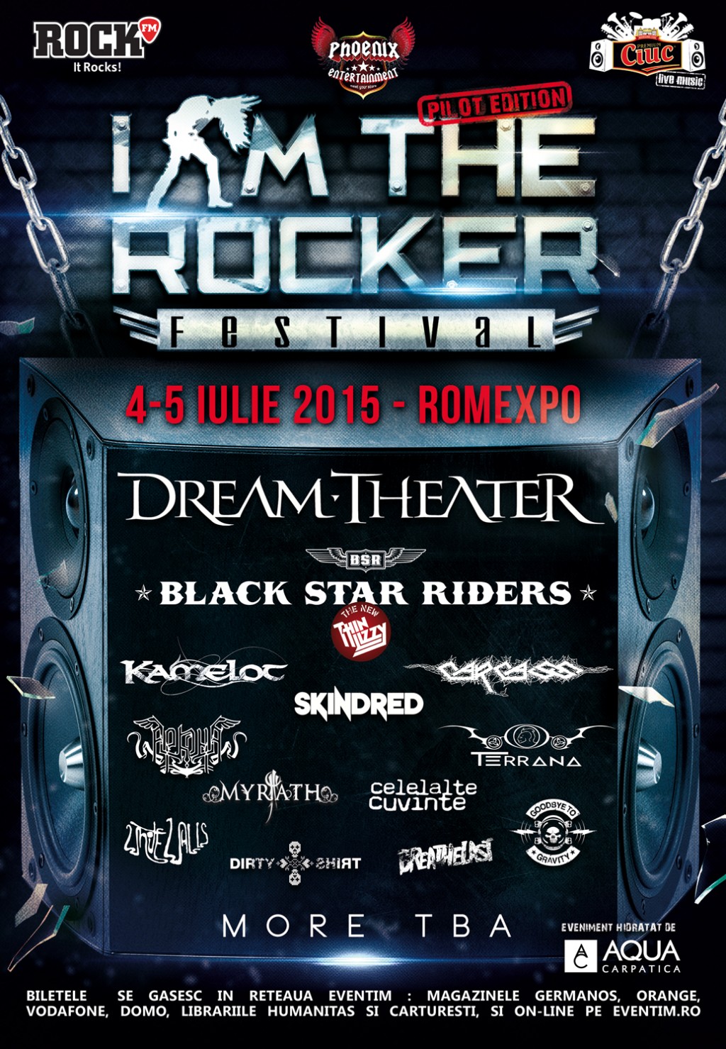 Black Star Riders si Carcass vin la festivalul I AM THE ROCKER