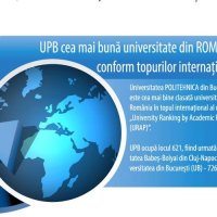 UPB cea mai bună universitate din ROMÂNIA, conform topurilor internaționale