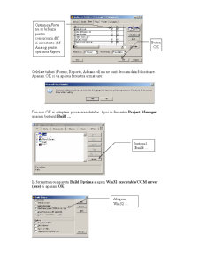 Realizarea aplicației (fișierului.exe) în Visual FoxPro - Pagina 4