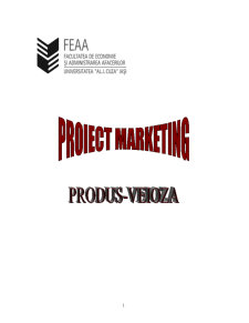 Proiect marketing - veioză - Pagina 1