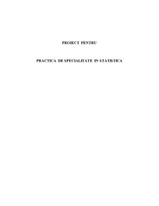 Analiza și descrierea statistică a unei distribuții univariate - Pagina 1