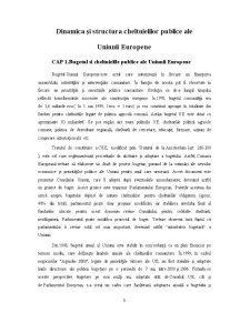 Dinamica și structura cheltuielilor din UE - Pagina 3