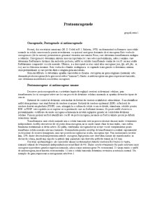 Protooncogenele - Pagina 1