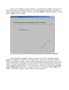 SEPAL - Prototip de Sistem Expert pentru Acordare de Leasing - Pagina 4