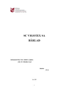 SC Vigotex SA Bârlad - Pagina 1