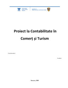 Contabilitate în comerț turism și servicii - Pagina 1