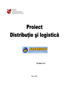 Distribuția și logistica la Arabesque - Pagina 1
