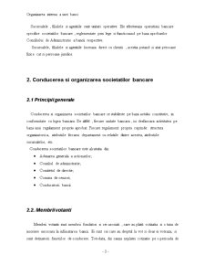 Organizarea internă a unei bănci - Pagina 3