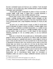 Asemanari și Deosebiri intre Infracțiunea de Primire de Foloase Necuvenite și Luarea de Mita și Ultraj - Pagina 4