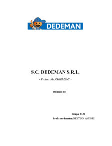Management Dedeman - Pagina 1