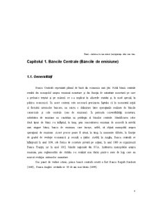 Băncile de Emisiune și Rolul lor în Cadrul Sistemului Bancar - Pagina 4