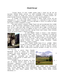 Munții Bucegi - Pagina 1