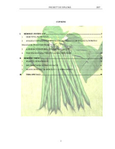 Proiectarea unei linii tehnologice în vederea obținerii conservelor de fasole verde în saramură - Pagina 2