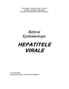 Hepatitele Virale - Pagina 1