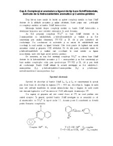 Sintezei și Investigației Complecșilor uraniu-N - Pagina 3