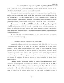 Caracterele juridice ale dreptului de proprietate - proprietatea publică și proprietatea privată - Pagina 5
