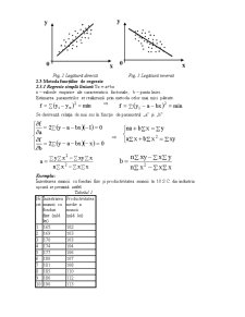 Corelație - metode statistice de analiză a legăturilor dintre fenomene - Pagina 2
