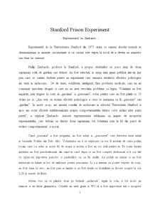 Stanford Prison Experiment - Experimentul lui Zimbardo - Pagina 1