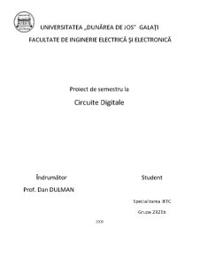 Circuite Digitale - Pagina 1