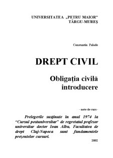 Dreptul Civil - Pagina 1