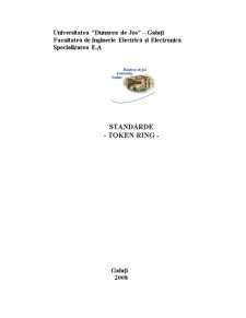 Standarde - Token Ring - Pagina 1