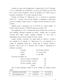 Analiza costurilor la întreprinderea - SC Hidromecanica SA - Pagina 4