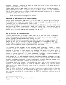 Piața Telecomunicațiilor în România - Pagina 5