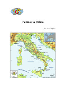 Peninsula Italică - Pagina 1