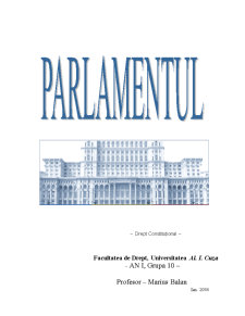 Parlamentul - Pagina 1