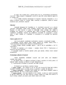 IAS 16 - contabilitatea imobilizărilor corporale - Pagina 1