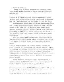 Analiza SWOT Albalact - Pagina 1