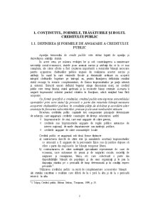 Contribuția Creditului Public la Finanțarea Deficitului Bugetar în România anilor 90 - Pagina 3