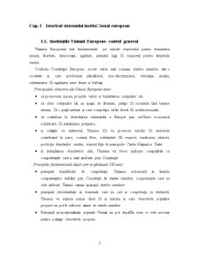 Sistemul Instituțional al Uniunii Europene - Pagina 5