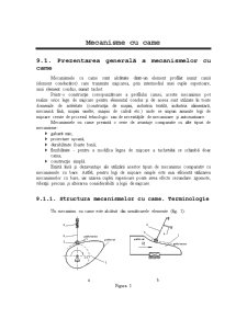Mecanisme cu Came - Pagina 1