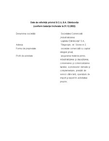 Proiect evaluarea întreprinderii - SC I.L. SA Dâmbovița - Pagina 3