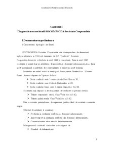 Reproiectarea managerială în cadrul societății comerciale Socom Modă Societate Cooperatistă Buzău - Pagina 2