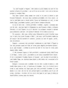 Rolul șefului statului conform constituțiilor României, Ungariei și Italiei - Pagina 3