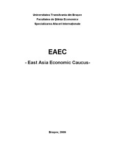 East Asia Economic Caucus - Pagina 1