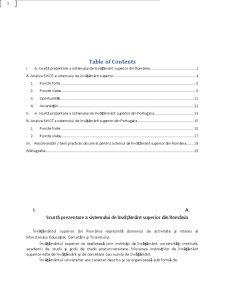 Sistemul de învățământ superior din România versus sistemul de învățământ superior din Portugalia - Pagina 1