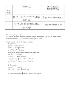 Calculul Integral pentru o Funcție de o Variabilă - Pagina 3