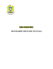 Standarde Militare - Stanaguri - Pagina 1
