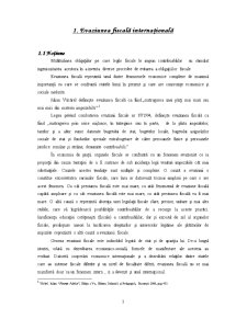 Forme ale Evaziunii Fiscale Internaționale și Implicațiile Acesteia - Pagina 3