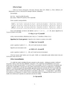 Tehnici Clasice de Criptare - Pagina 5