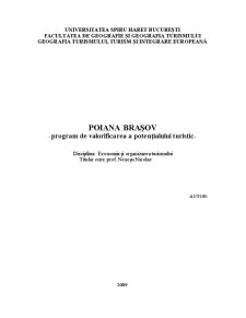 Poiana Brașov - program de valorificarea a potențialului turistic - Pagina 2