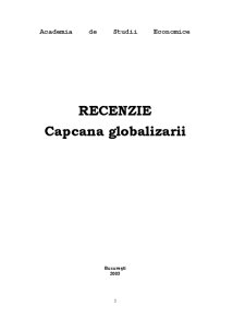 Recenzie Capcana globalizării - Pagina 1